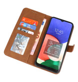 Wallet Cases Taske til Samsung Galaxy A02s Brun
