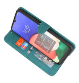 Custodia a portafoglio Custodia per Samsung Galaxy A02s verde scuro