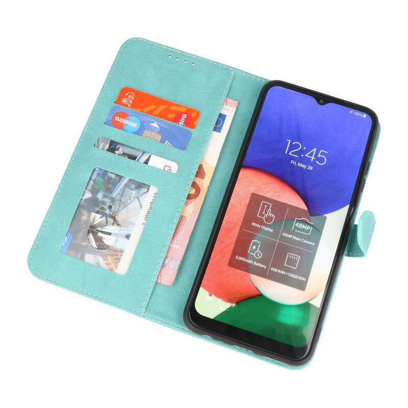 Wallet Cases Taske til Samsung Galaxy A02s Turkis