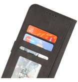Wallet Cases Hülle für iPhone 13 Mini Schwarz
