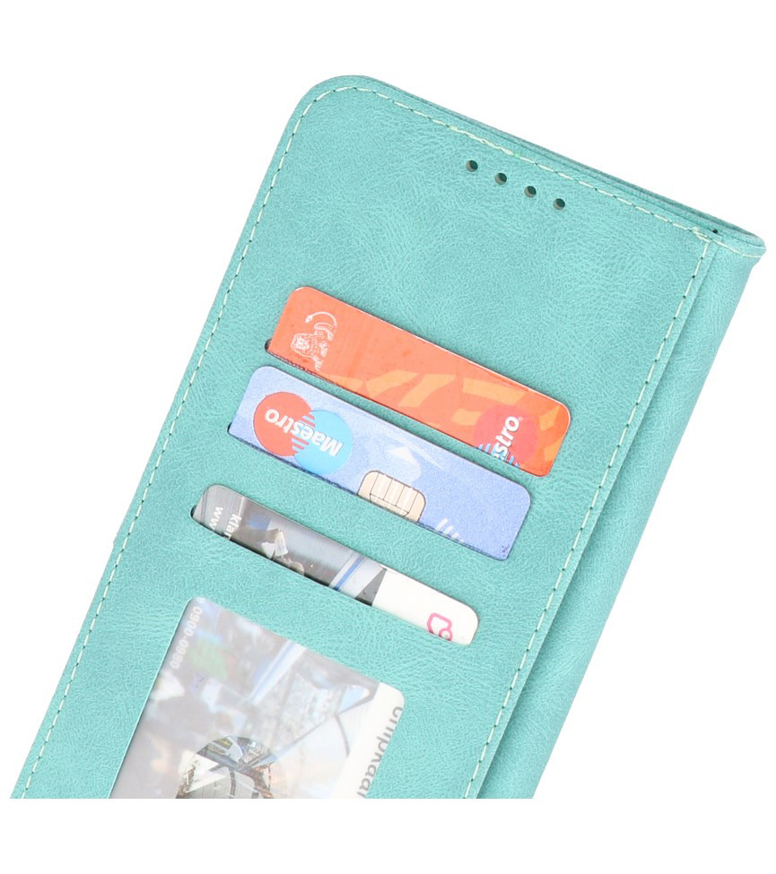 Wallet Cases Hoesje voor iPhone 13 Mini Turquoise