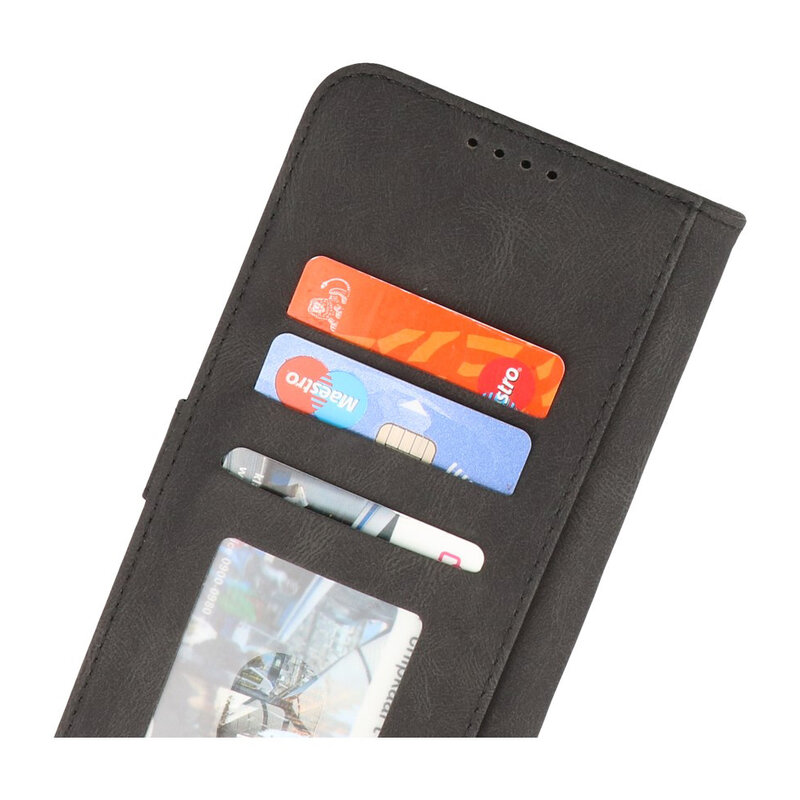 Custodia a portafoglio Custodia per iPhone 13 Pro Max nera