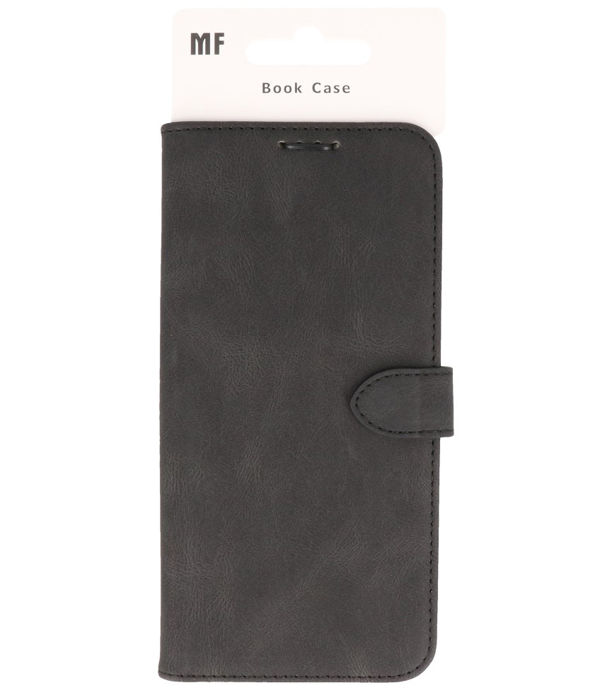 Wallet Cases Hoesje voor iPhone 13 Pro Max Zwart