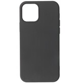 Modefarve TPU -etui iPhone 13 Pro Sort