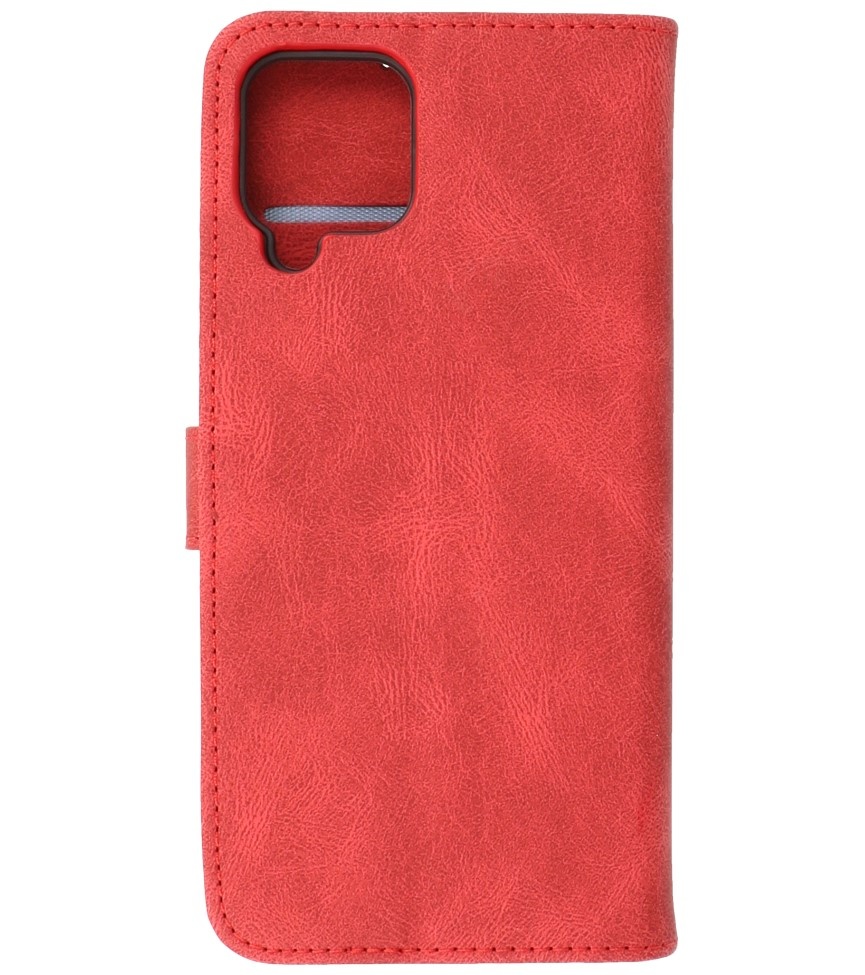 Etui portefeuille Etui pour Samsung Galaxy A12 / Nacho Rouge