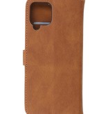 Etui portefeuille Etui pour Samsung Galaxy A12 / Nacho Marron