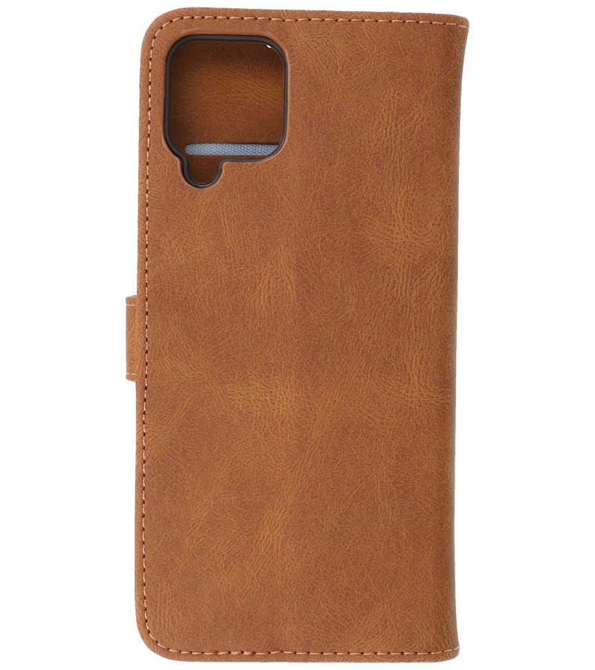 Tegnebog Etui til Samsung Galaxy A12 / Nacho Brown