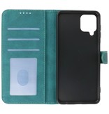 Wallet Cases Hülle für Samsung Galaxy A12 / Nacho D.Green