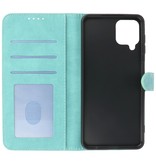 Estuche tipo billetera para Samsung Galaxy A12 / Nacho Turquois