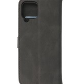 Wallet Cases Hülle für Samsung Galaxy A22 4G Schwarz