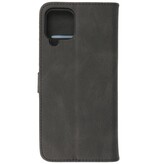 Wallet Cases Hülle für Samsung Galaxy A22 4G Schwarz