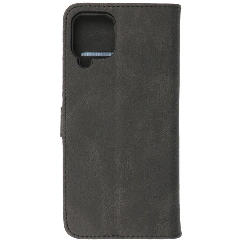 Wallet Cases Hülle für Samsung Galaxy A22 4G Schwarz