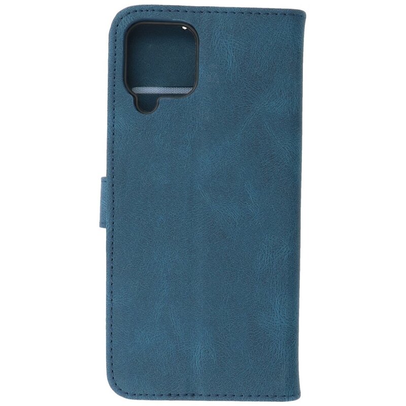 Wallet Cases Hülle für Samsung Galaxy A22 4G Blau