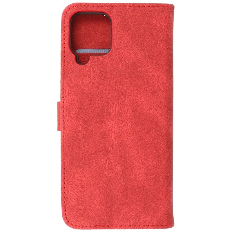 Custodia a portafoglio Cover per Samsung Galaxy A22 4G Rosso