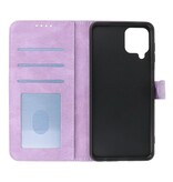 Custodie a portafoglio Custodia per Samsung Galaxy A22 4G Viola