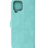 Wallet Cases Hülle für Samsung Galaxy A22 4G Türkis