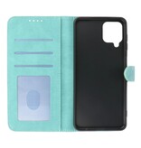 Wallet Cases Case for Samsung Galaxy A22 4G Turquoise