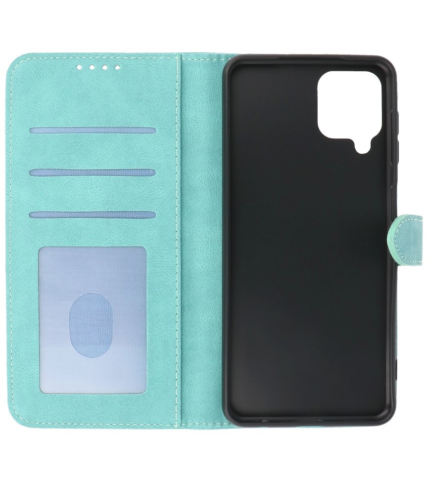 Wallet Cases Hülle für Samsung Galaxy A22 4G Türkis