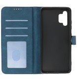 Wallet Cases Hülle für Samsung Galaxy A32 4G Blau