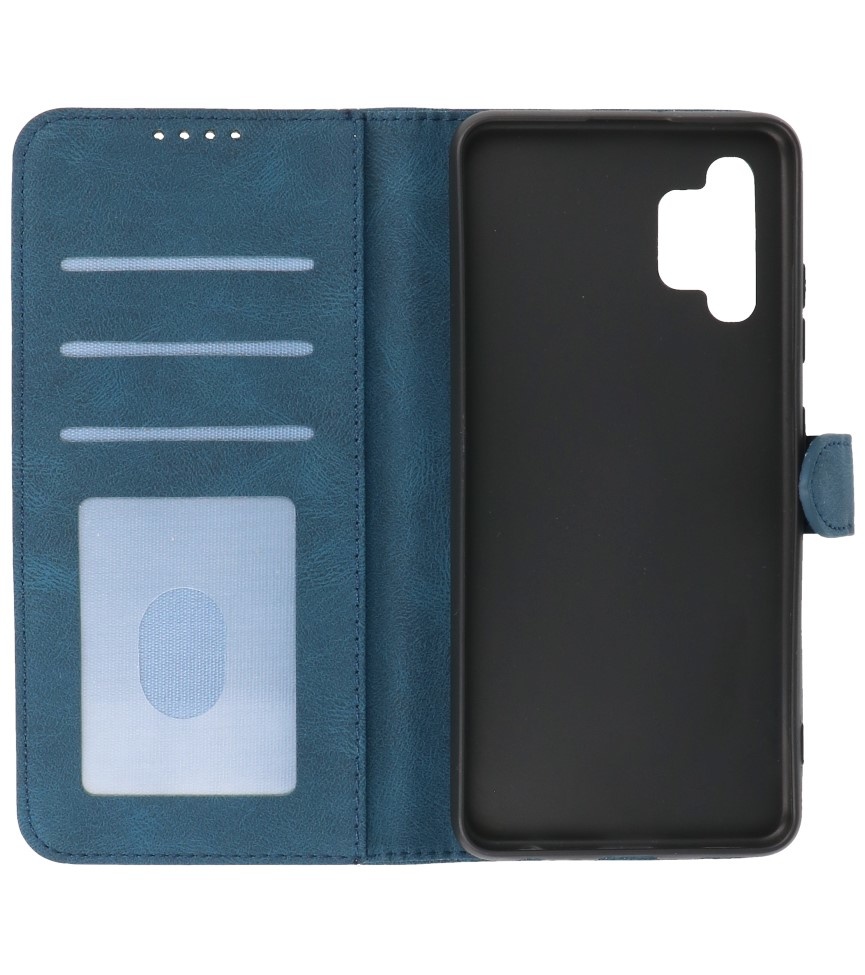 Wallet Cases Case for Samsung Galaxy A32 4G Blue