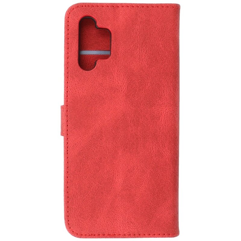 Wallet Cases Cover for Samsung Galaxy A32 4G Red