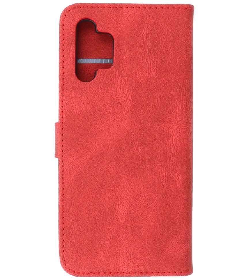 Wallet Cases Hülle für Samsung Galaxy A32 4G Rot