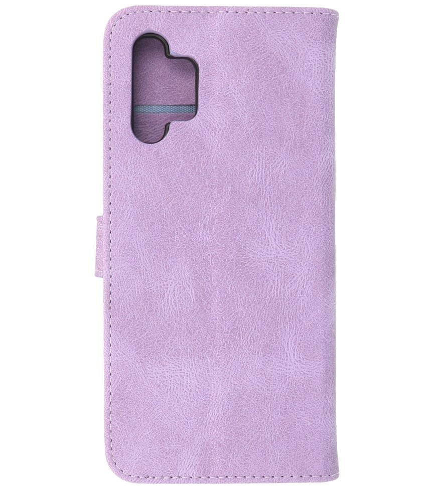 Wallet Cases Hülle für Samsung Galaxy A32 4G Lila