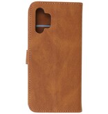 Wallet Cases Hoesje voor Samsung Galaxy A32 4G Bruin