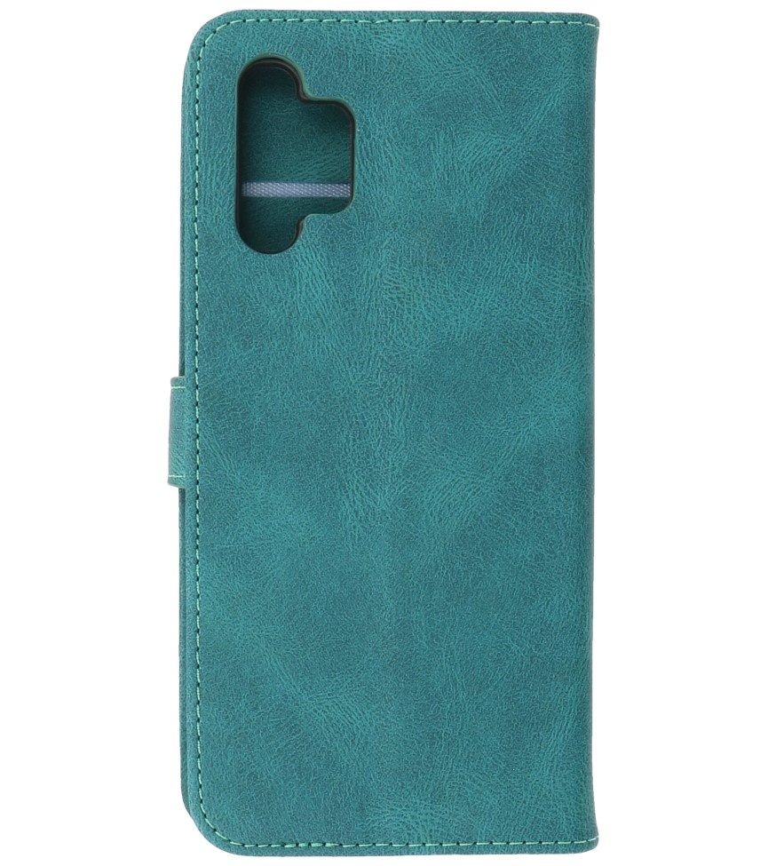 Wallet Cases Cover for Samsung Galaxy A32 4G Dark Green