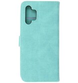 Wallet Cases Hoesje voor Samsung Galaxy A32 4G Turquoise