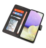 Wallet Cases Hoesje voor Samsung Galaxy A32 5G Zwart