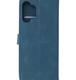 Wallet Cases Hoesje voor Samsung Galaxy A32 5G Blauw