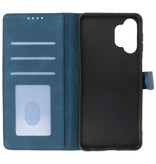 Wallet Cases Hülle für Samsung Galaxy A32 5G Blau