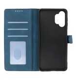 Etui portefeuille Etui pour Samsung Galaxy A32 5G Bleu