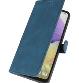 Wallet Cases Hoesje voor Samsung Galaxy A32 5G Blauw