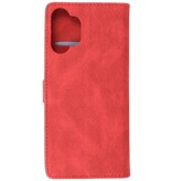 Wallet Cases Hoesje voor Samsung Galaxy A32 5G Rood