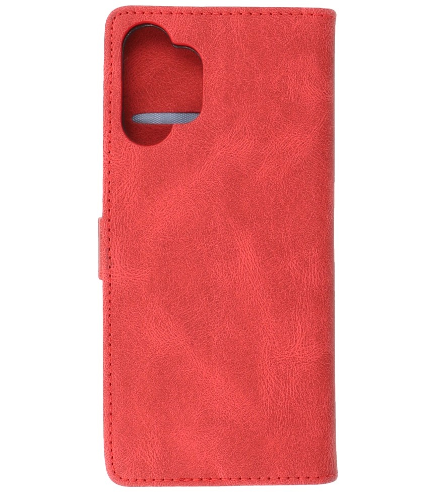 Custodia a portafoglio Cover per Samsung Galaxy A32 5G Rosso