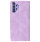 Wallet Cases Hoesje voor Samsung Galaxy A32 5G Paars