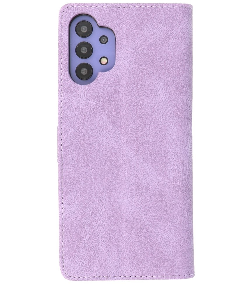 Wallet Cases Hoesje voor Samsung Galaxy A32 5G Paars