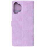 Wallet Cases Hoesje voor Samsung Galaxy A32 5G Paars