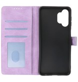 Wallet Cases Hoesje voor Samsung Galaxy A32 5G Paars