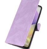 Wallet Cases Hoesje voor Samsung Galaxy A32 5G Paars