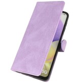 Etui portefeuille pour Samsung Galaxy A32 5G Violet