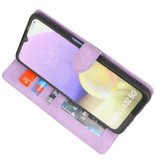 Wallet Cases Hoesje voor Samsung Galaxy A32 5G Paars