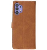 Estuche Wallet Cases para Samsung Galaxy A32 5G Marrón