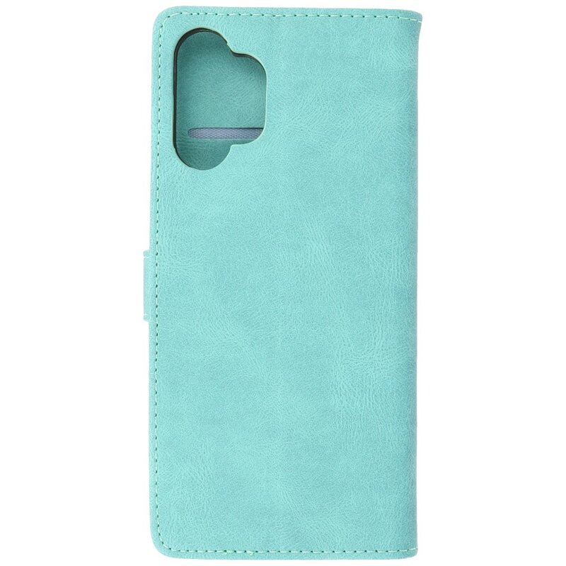Wallet Cases Hoesje voor Samsung Galaxy A32 5G Turquoise