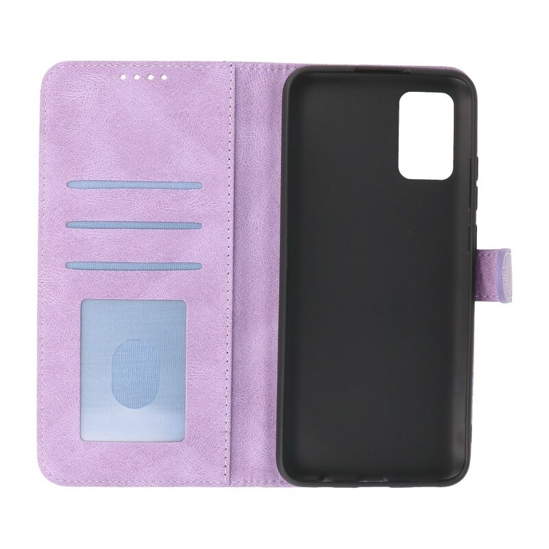 Wallet Cases Case for Samsung Galaxy A02s Purple