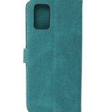 Estuche tipo billetera para Samsung Galaxy A02s verde oscuro