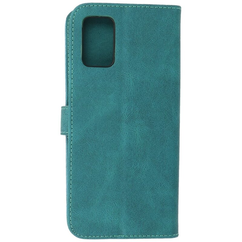 Custodia a portafoglio Custodia per Samsung Galaxy A02s verde scuro