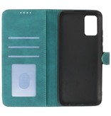 Etui portefeuille Etui pour Samsung Galaxy A02s Vert Foncé